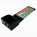 Cables Unlimited 2 Firewire/1 USB 34mm ExpressCard (IOC5800)