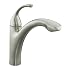 KOHLER Forte Single-Control Pullout Kitchen Sink Faucet with Color-Matched Sprayhead and Lever Handle