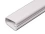 Wiremold C50 White Cordmate II 5-Foot Wire Channel,