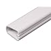 Wiremold C50 White Cordmate II 5-Foot Wire Channel,