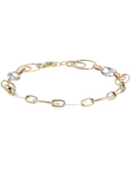 14k Two-Tone Gold Bracelet, 7.75"