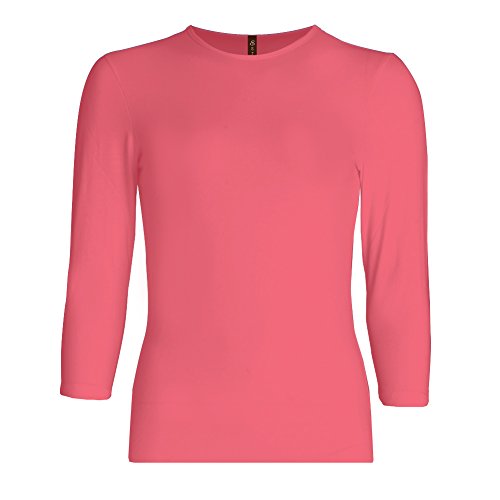 Esteez Girls 3/4 Sleeve Cotton Lycra Fitted Base Layering T-Shirt / Tee Shirt