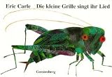 Die kleine Grille singt ihr Lied. Mit Grillenzirpen.