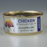 Wysong Chicken Au Jus 95% Meat Canine/Feline Diet Canned Dog Food (12/5.5-oz cans)