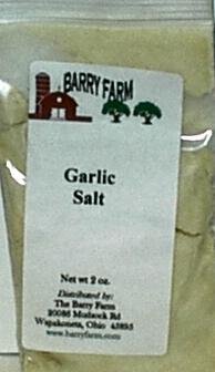 Garlic Salt, 2 oz. by Barry Farm