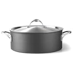 Calphalon One Infused Anodized 8-1/2-Quart Dutch Oven with Stainless Steel Lid