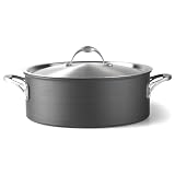Calphalon One Infused Anodized 8-1/2-Quart Dutch Oven with Stainless Steel Lid