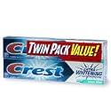 Crest Extra Whitening Toothpaste with Tartar Protection, Clean Mint, 6.2-Ounce Tubes in 2-Count Packages (Pack of 3)
