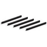 Wacom Flex Nibs for Intuos, Bamboo, Cintiq Classic, Cintiq Grip, Graphire Tablet Stylus Digital Pens, 5-Pack - Black - ACK20004
