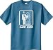 GAME OVER Funny Bride Groom Colonial Blue Novelty T-shirt