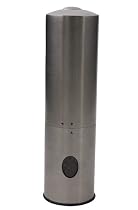 Faringdon Electric Stainless Steel Pepper / Salt Mill with light