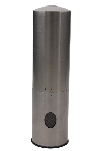 Faringdon Electric Stainless Steel Pepper / Salt Mill with light