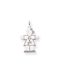 14k White Gold Kid Charm Cyber Monday Special