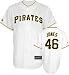 Matt Capps Youth Jersey: 2010 Majestic Home White Replica #55 Pittsburgh Pirates Jersey