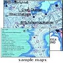 Kentucky Lake North -Waterproof Chart