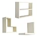 White Decorative Shelving Collection
