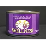 Wellness Canned Dog Food for Adult Dogs, Super5Mix Chicken and Sweet Potato Recipe (Pack of 24 6 Ounce Cans)
