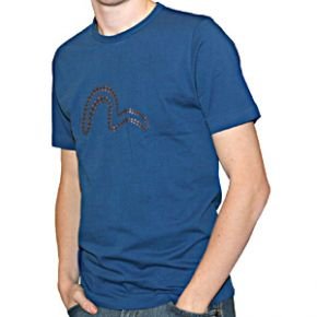 Evisu "gold leaf logo" t-shirt