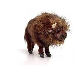 Buffalo (American Bison) Stuffed Animal Plush Toy 16.5"L
