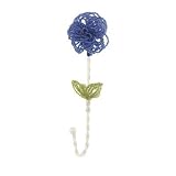 Jubilee Collection 826 Beaded Flower Clothes Hook (Set of 4) Color: Pink