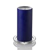Hand Poured 3" x 6" Pillar Candle, Navy Blue