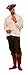 RG Costumes Men's Renaissance Peasant