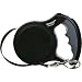 Petmate Walkabout Retractable Belted Leash for Dogs up to 110 Pounds, 16 Feet, Large, Black,$32.99