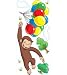 Curious George Peel-and-Stick Mural Image