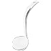 NorthWest Enterprises N024821 High Quality Plastic Hangable Ladle with Label, 2-Ounce Capacity, Clear (Case of 24)