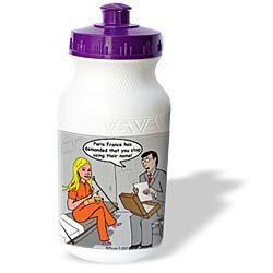 Rich Diesslins Funny General - Editorial Cartoons - Editorial Cartoon about Paris Hilton in Prison - Water Bottles