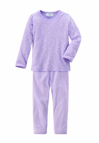 bellybutton M&auml;dchen Nachtw&auml;sche/ Pyjama  10418-00-35820 Pyjama, soft violet with white sta Preisvergleich