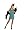 Jade Fashion Flapper Adult Costume - Large