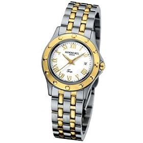 Click here to buy Raymond Weil Watches - Raymond Weil Tango Round Two Tone Steel and 18k Gold Plated WoMens Watch .