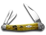Best sale price for CASE XX Antique Bone Bass Fisherman Seahorse Whittler Scrolled Bolster 1/500 Pocket Knives. Free Shipping.