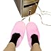 (Pink) USB Heated Slippers