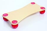 TOGU Balanza 440420 Ball Balance Step Red with Wooden Colour