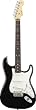 Fender American Standard Stratocaster&reg; Electric Guitar, Black, Rosewood Fretboard