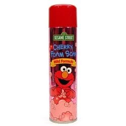 Sesame Street Cherry Foam Soap Mild 9 oz.
