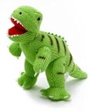 Knitted T-Rex Soft Toy