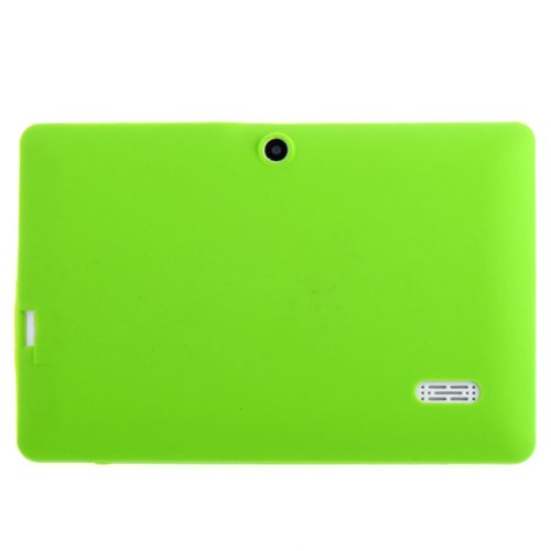 OFTEN Multi-color Soft Silicone Protective Back Cover Case For 7 Inch Android Tablet PC (Green)