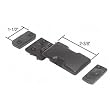 C.R. LAURENCE DVL5 CRL Replacement Plastic Latch for Toyota Tacoma and Earlier Models Toyota Trucks