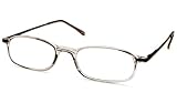 UrbanSpecs Readers Full Readers (Men) Reading Glasses - R2926 Translucent Grey