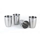 4-pc Two-tone Stainless Steel Tumbler Set - Fine StainlessLUX Drinkware for Your Enjoyment