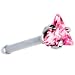 20 Gauge Pink Triangular Cubic Zirconia Nose Bone