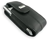 Review BlackBerry  / Genuine BlackBerry Storm 9500 9530 Lambskin Leather Swivel Pouch - Black