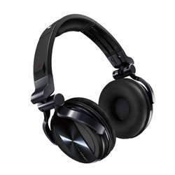  Pioneer HDJ-1500-K Professional DJ Headphones - Black Chrome 