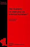 Star Academy : un objet pour les sciences humaines?