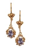 Boucles d oreilles pendantes Plaqué or