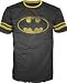 Search : Mens DC Comics Batman Football-style T-shirt (Black)