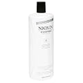 Nioxin Cleanser for Fine Hair, System 1, Natural Hair, 33.8-Ounce Bottle